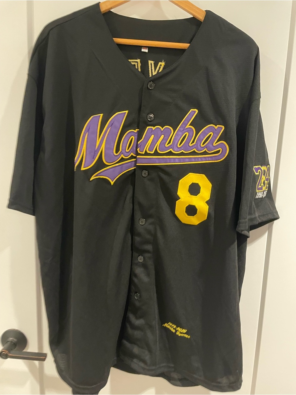 KOBE BRYANT MAMBA JERSEY 8 & 24 SZ XXXL BRAND NEW NEVER WORN